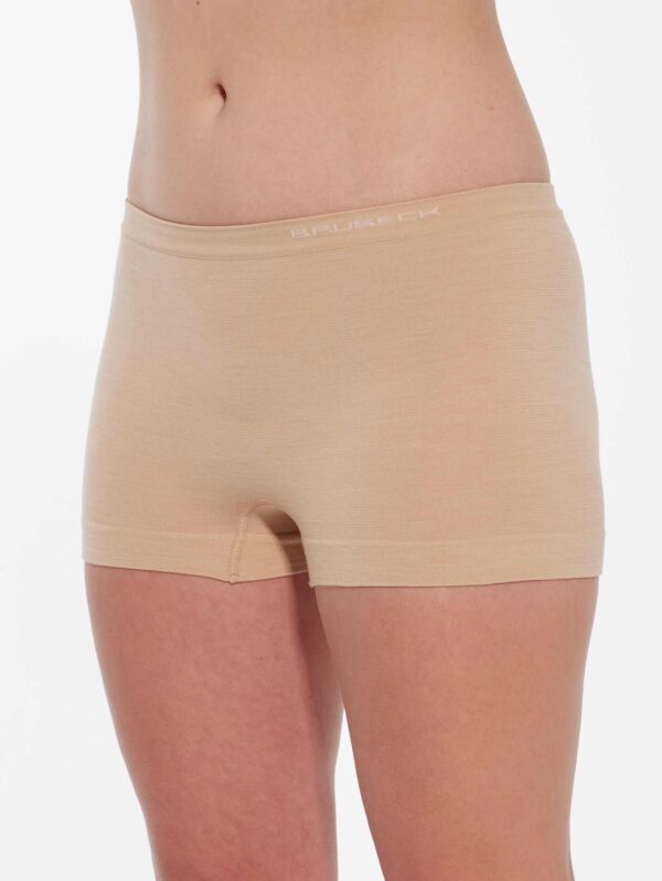 Women's Classic Boxer Shorts COMFORT MERINO - XL, nude