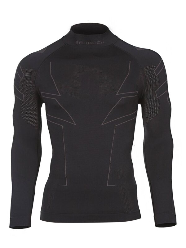 Men's Long-Sleeve Motorcycle Top COOLER - black, XL