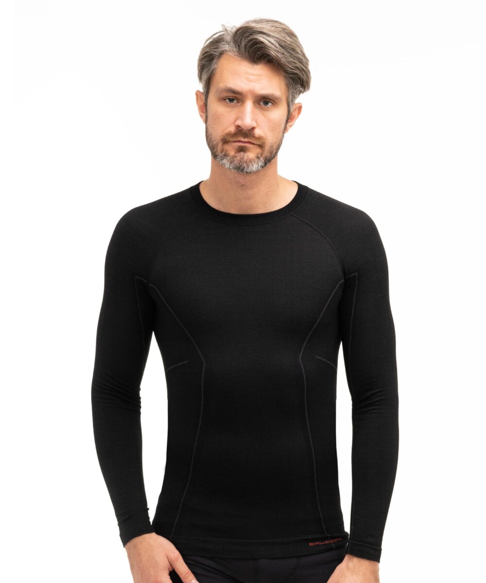 Men's Wool Long-Sleeve Top ACTIVE WOOL