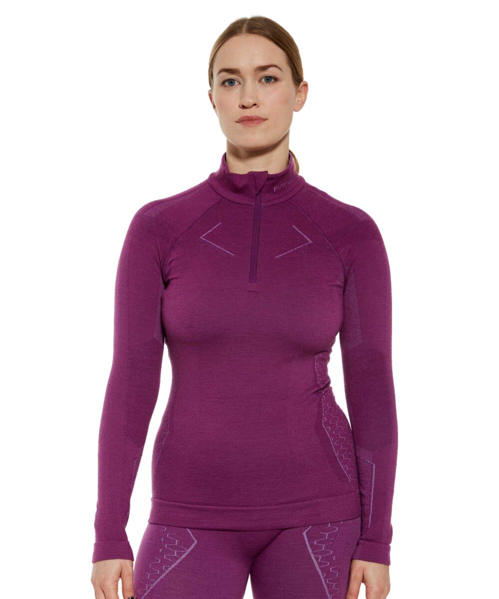 Women's Wool Half-Zip Sweatshirt EXTREME MERINO